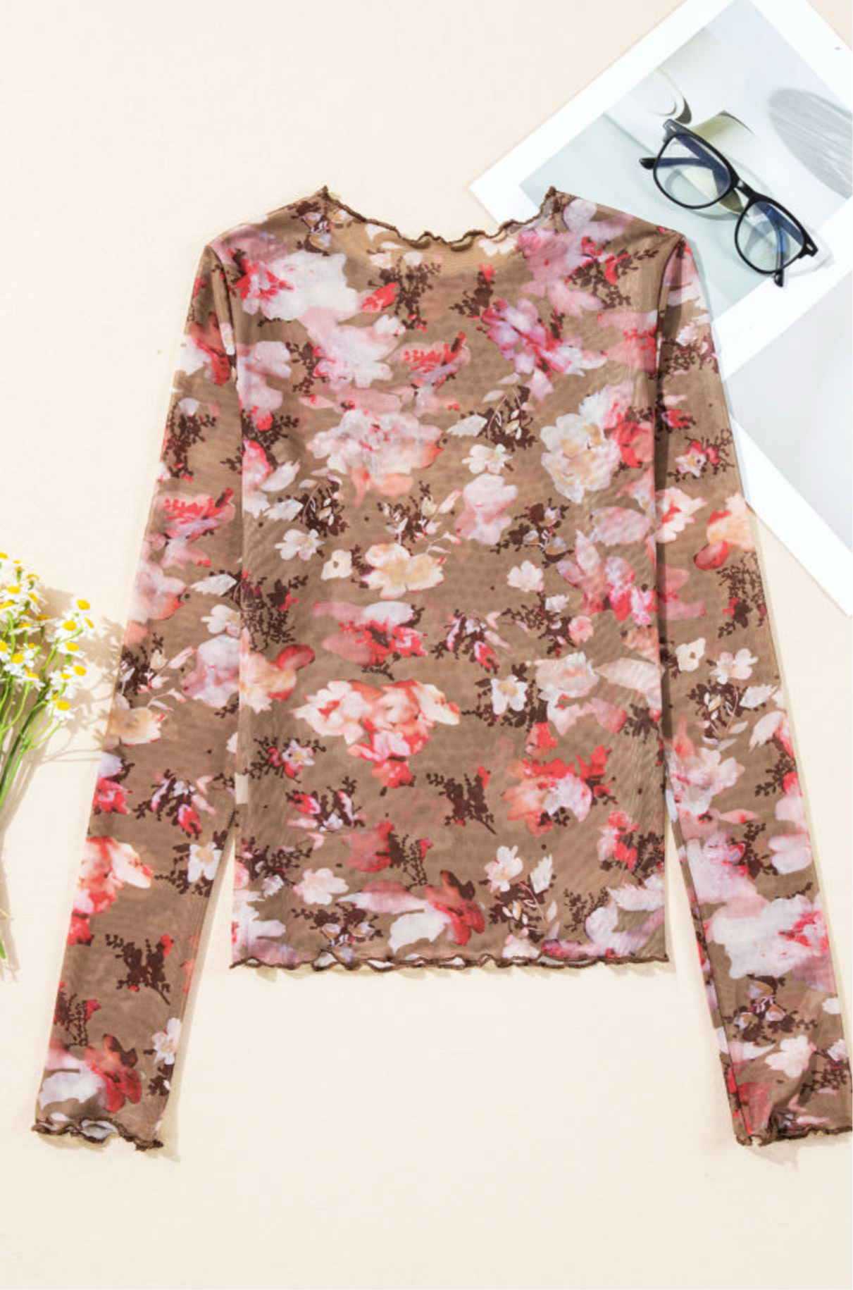 Floral underlay