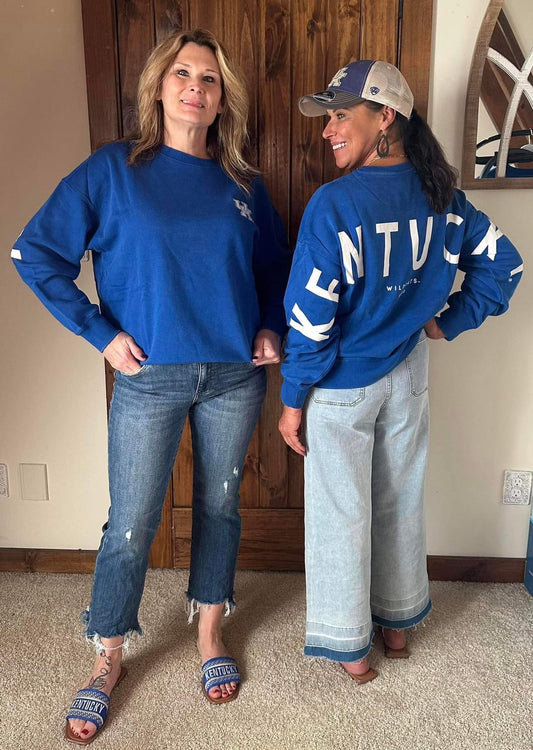 UK Sweatshirt with Lettering