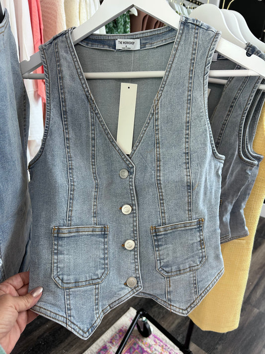 Denim Vest