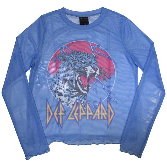 Def Leppard Blue Mesh