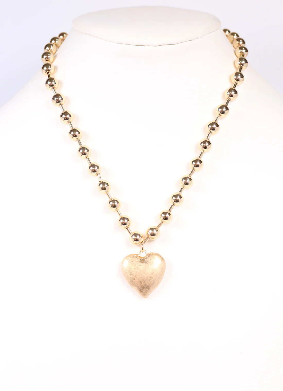 Deedra Heart Necklace GOLD