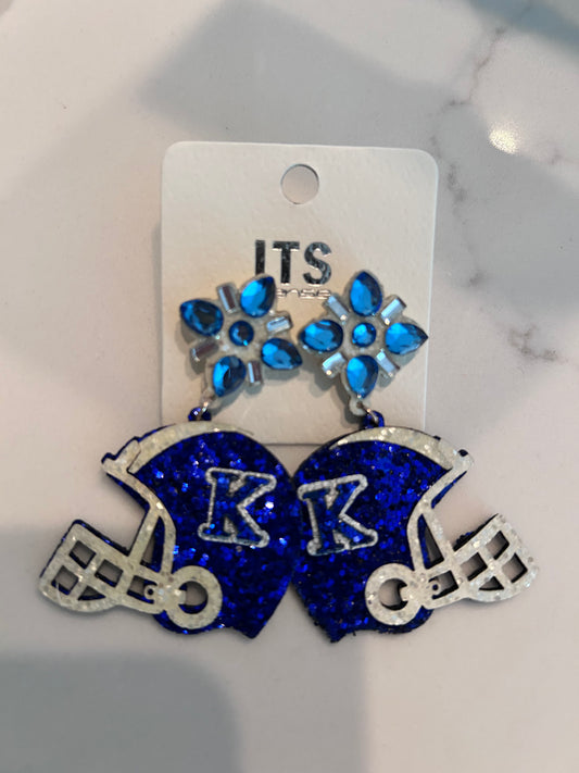 UK Football Earrings