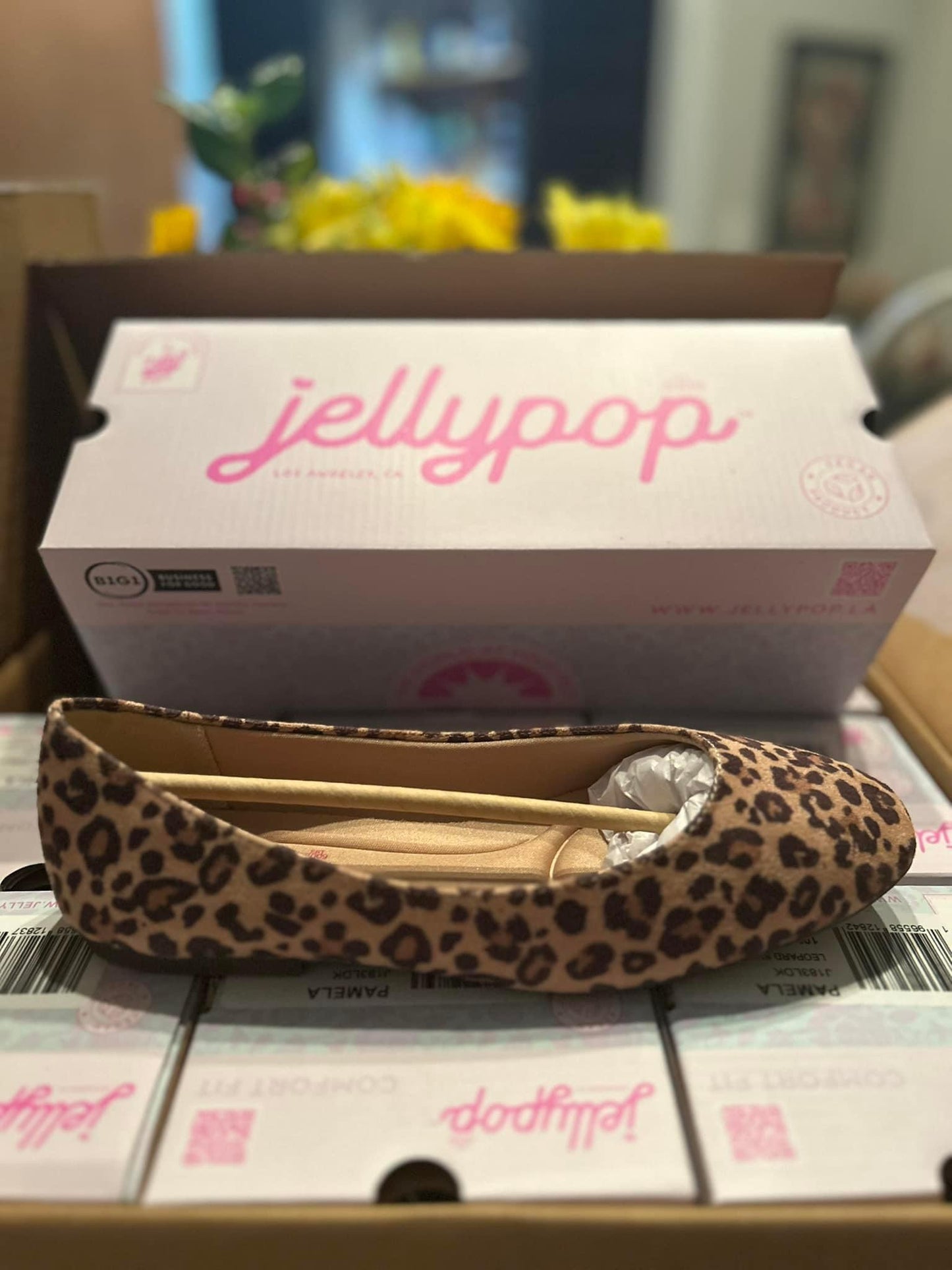 Jelly pop Flats